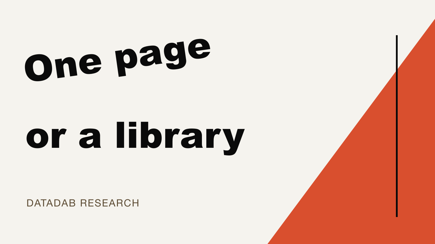 Editorial cover for an article on whether a comparison asset is a single post or a maintained library.